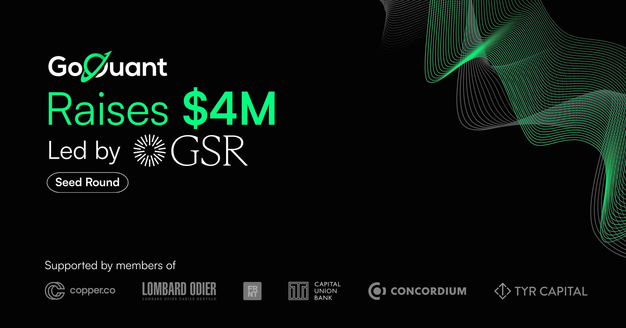 GoQuant Raises $4M in Seed Funding Led by GSR